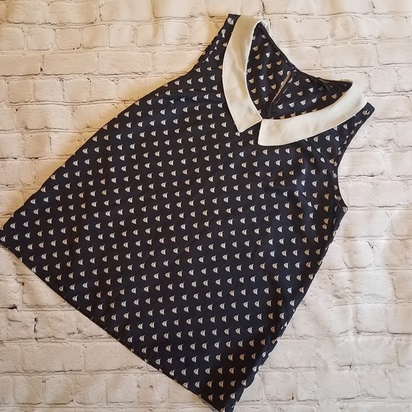 Forever 21 Sailboat Mock Blouse - Picture 2 of 5